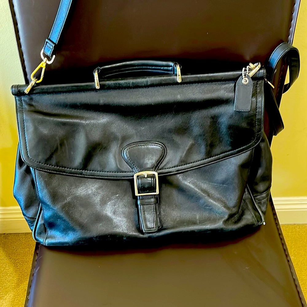 COACH Leather Beekman Messenger